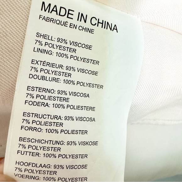 Club Monaco Gideon Soft Draped Belted Trench Coat Jacket Open Front Size XS Tan - Picture 8 of 10